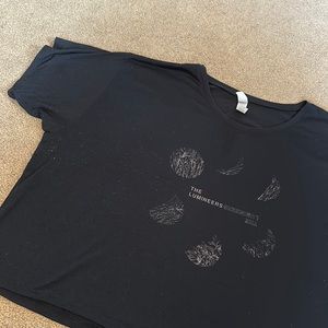 Super Soft Cropped Lumineers Band T Shirt